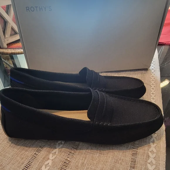 Rothy's Women's Black Moccasins - Picture 2 of 5